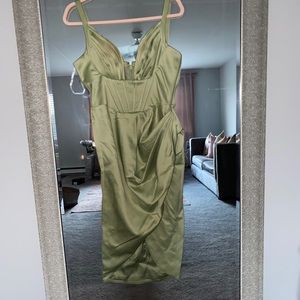 COPY - House of CB Faye dress pistachio